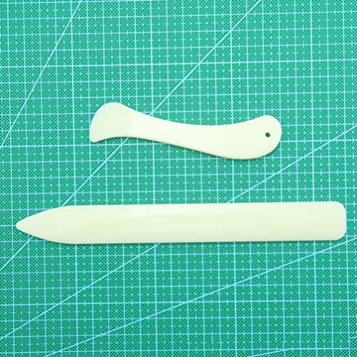 EXCEART Vee Bone Card Maken Tool Bone Map Ambachten Scoren Vouwen Rillen Papier Crafting Scrapbooking Tool Voor Diy… - Afbeelding 3