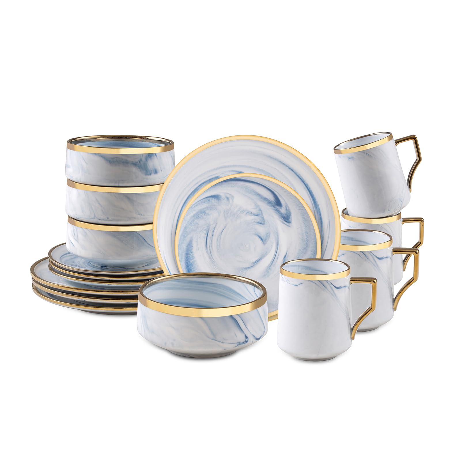 HomeVss 16-Piece Fine China Set