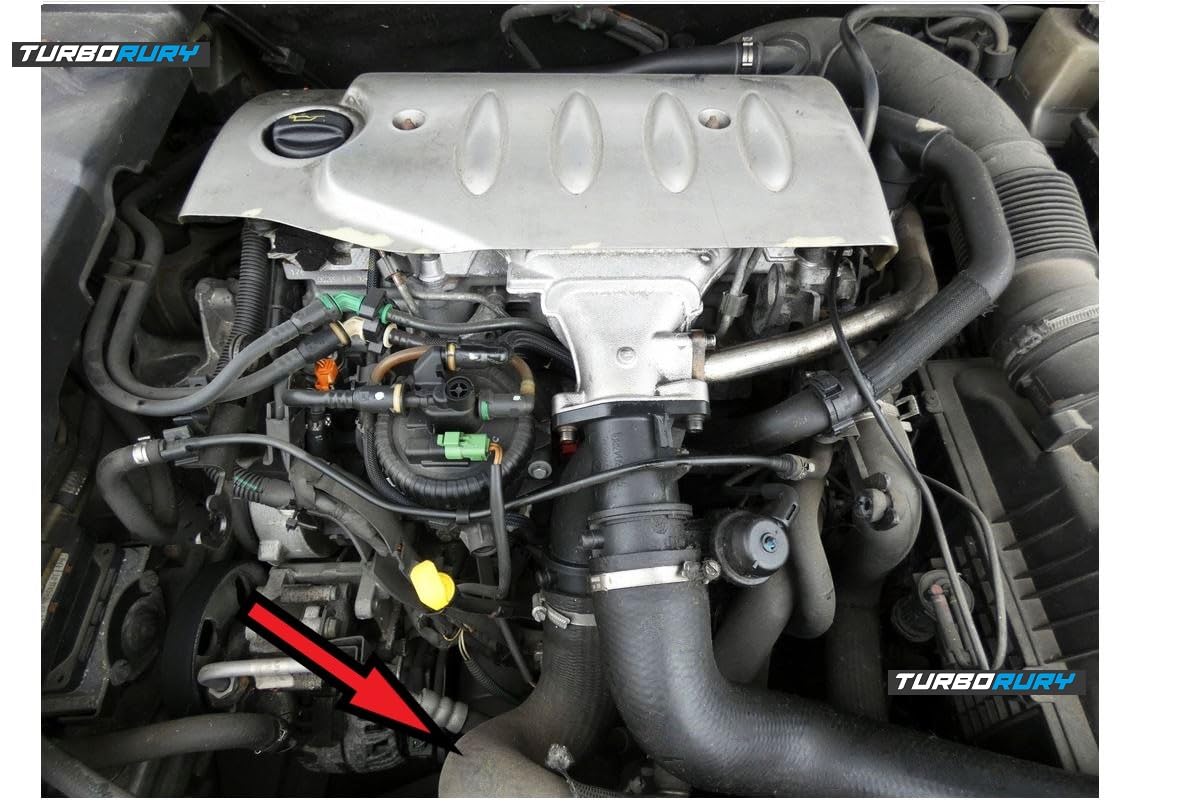 Compatibile con tubo intercooler Turbo Peugeot 406 2.2 HDI DW12TED4 0382ET 0382.ET