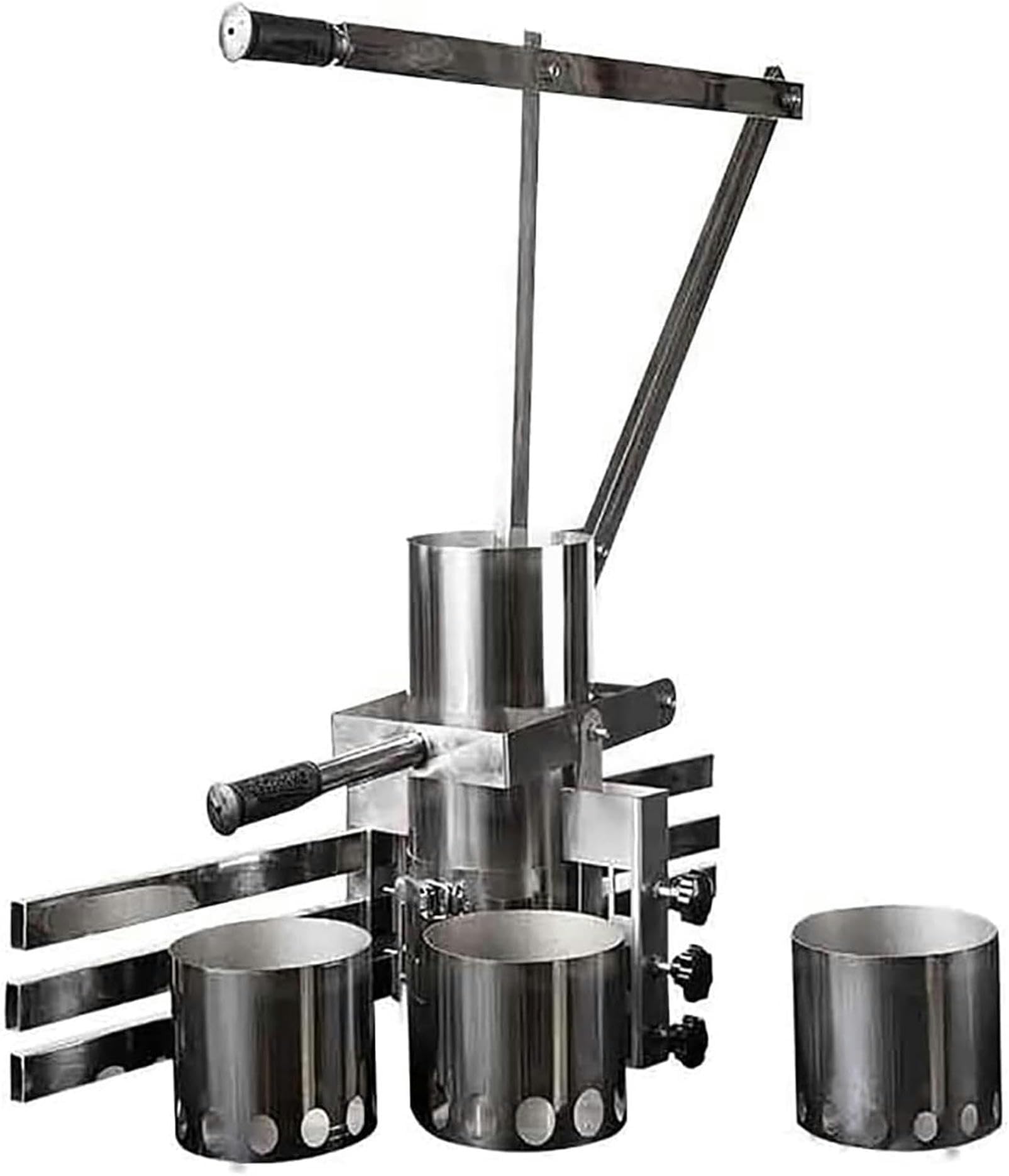 AYCDL Stainless Steel Meatball Maker, Meatball Forming Machine, Vegetable Meatball Tool, for Shrimp Ball and Fish Ball,Barreldiameters16cm,Barreldiameters13.3cm