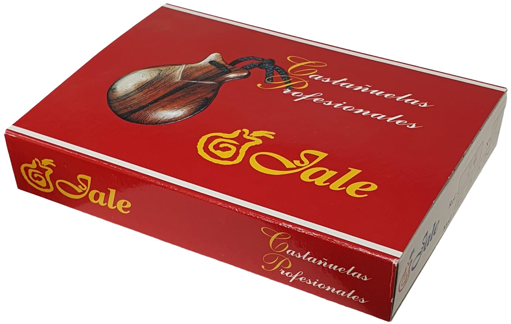 ROCKSTAR - Castañuelas Profesionales de Madera de Ébano - Modelo 84-5 - Fabricadas Artesanalmente en España - Perfectas para Bailes Flamenco