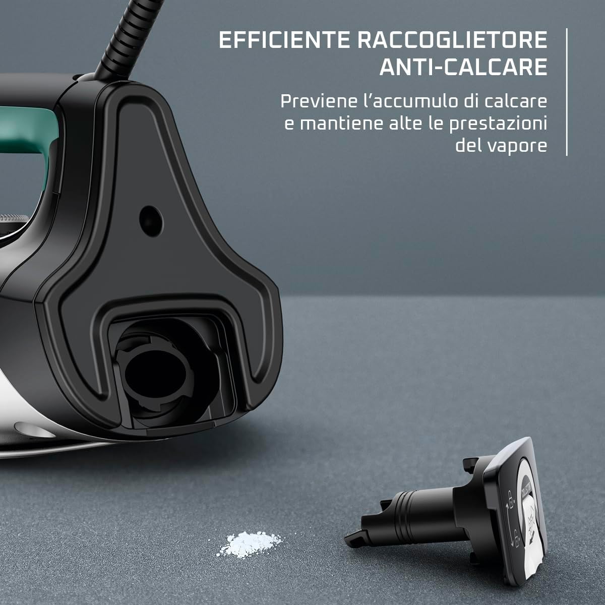 Rowenta Everlast Anticalc Steam Iron with removed anti-calc collector