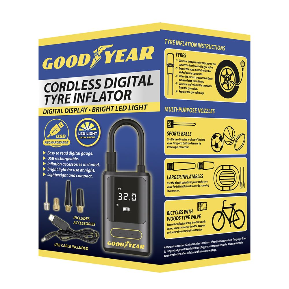 Goodyear Tyre Inflator