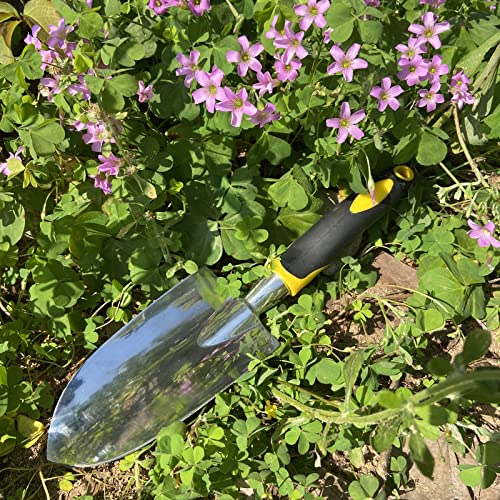 Hand Shovel For Gardening, Mini Hand Trowel Potting Trowel Garden Tool, Cast Aluminum Heavy Duty Garden Hand Shovel Gardening Tool For Digging Planting #TOP4