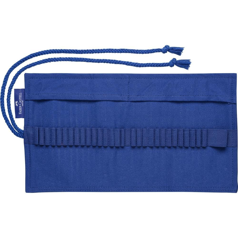 Faber-Castell Goldfaber - Estuche Enrollable con 28 Ranuras para lápices y sacapuntas - Portalápices de Colores vacíos, lápices no incluidos