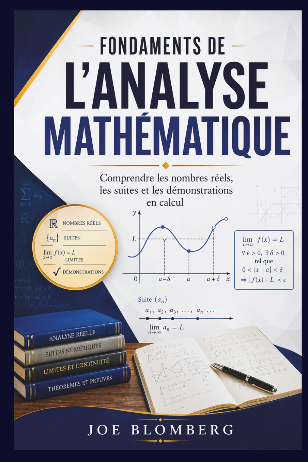 FONDEMENTS DE L'ANALYSE MATHÉMATIQUE: Comprendre les nombres réels, les suites et les démonstrations en calcul différentiel
