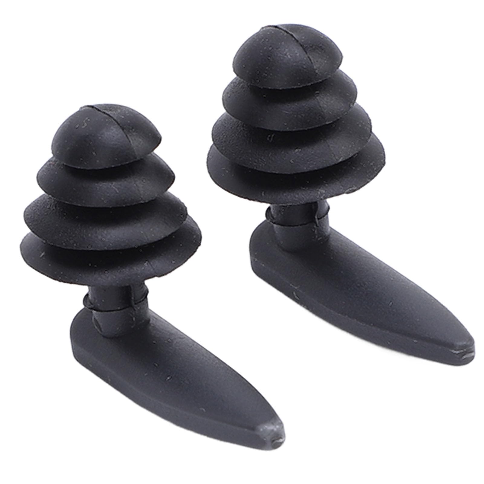 BTSEURY Swimming Ear Plugs, 3 Pairs Noise Cancelling Earplugs, Silicone Earplugs Reusable Water Earbuds for Adults Sports Swimming