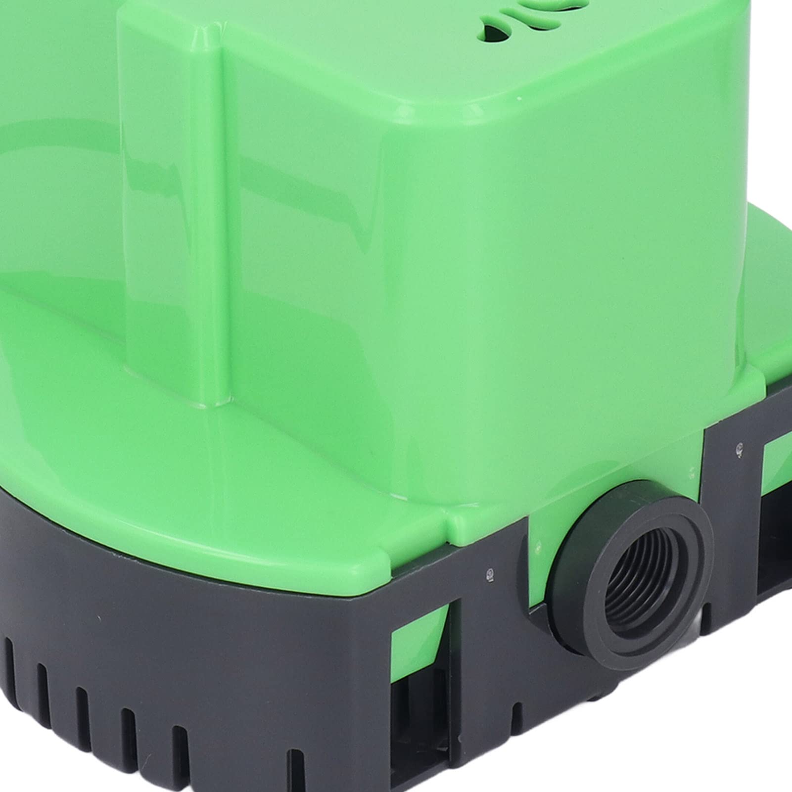 Asixxsix Pompa Acqua Sommergibile, Pompa per Copertura Piscina dal Design Silenzioso da 1200 GPH Fuori Terra con Tubo di Drenaggio da 16 Piedi (Spina europea 220 V)