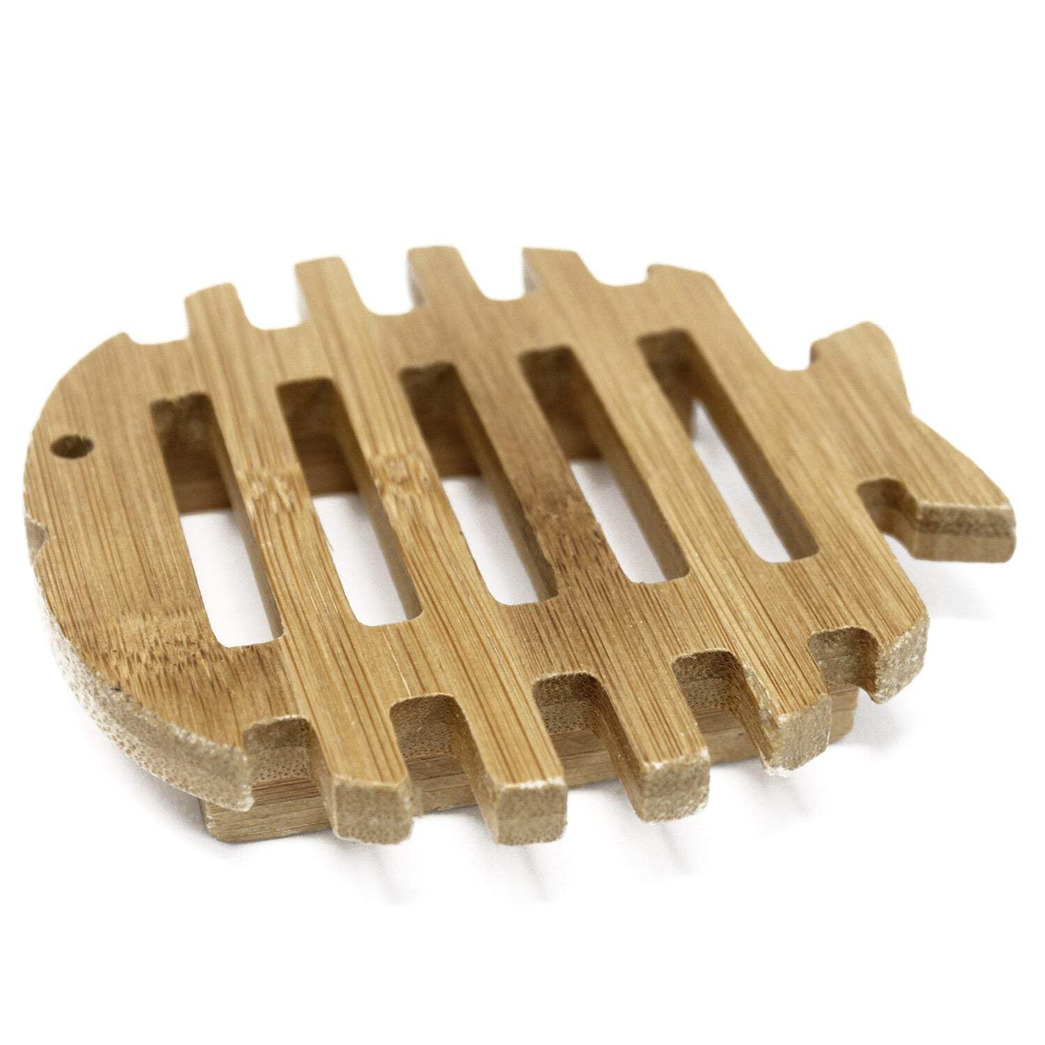 Ancient Wisdom Hemu Wood Soap Dish - Fish