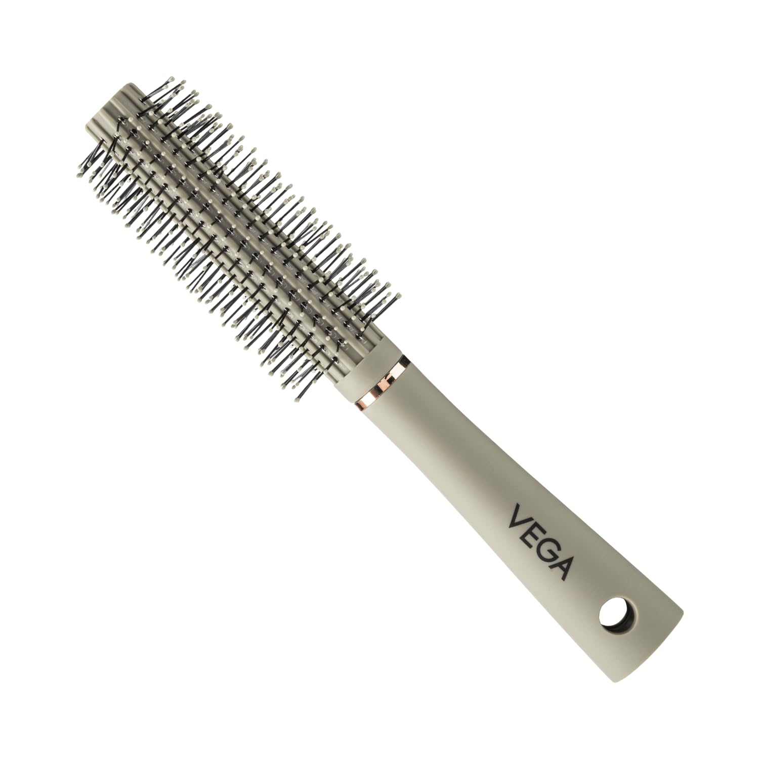 Vega Round Hair Brush for Blow Dry Styling, Volumizing Tool for Men & Women, Adds Curl, Waves & Smooth Finish, Professional Roller for Salon Results (India's No.1 Hair Brush Brand, E35-RB)-picture-17