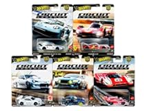 Circuit Legends Die‑Cast Racing Set – Porsche, Ferrari, Ford & Subaru Icons, 1:64 Scale, Ages 3+ (Pack of 5) FPY86-961K