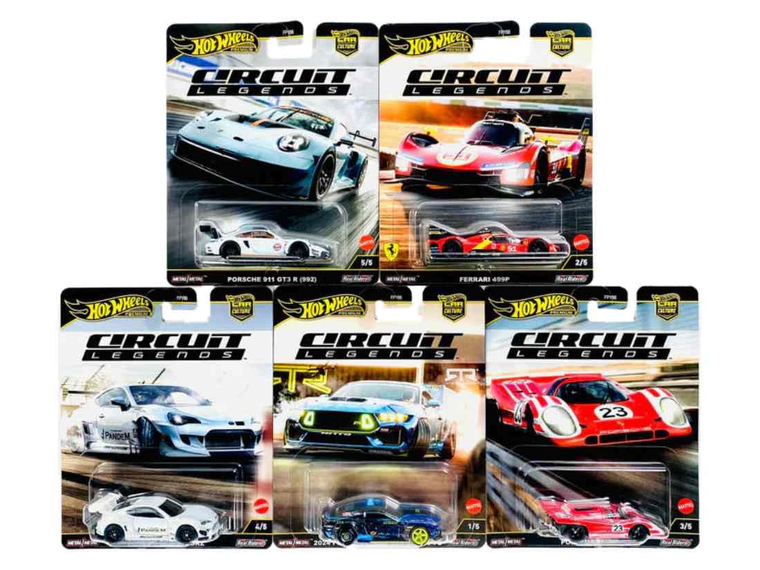 Amazon.com: Hot Wheels Circuit Legends Die‑Cast Racing Set