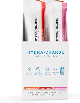 Kaged Hydra-Charge Stick Packs | Variety Pack | 15 Servings