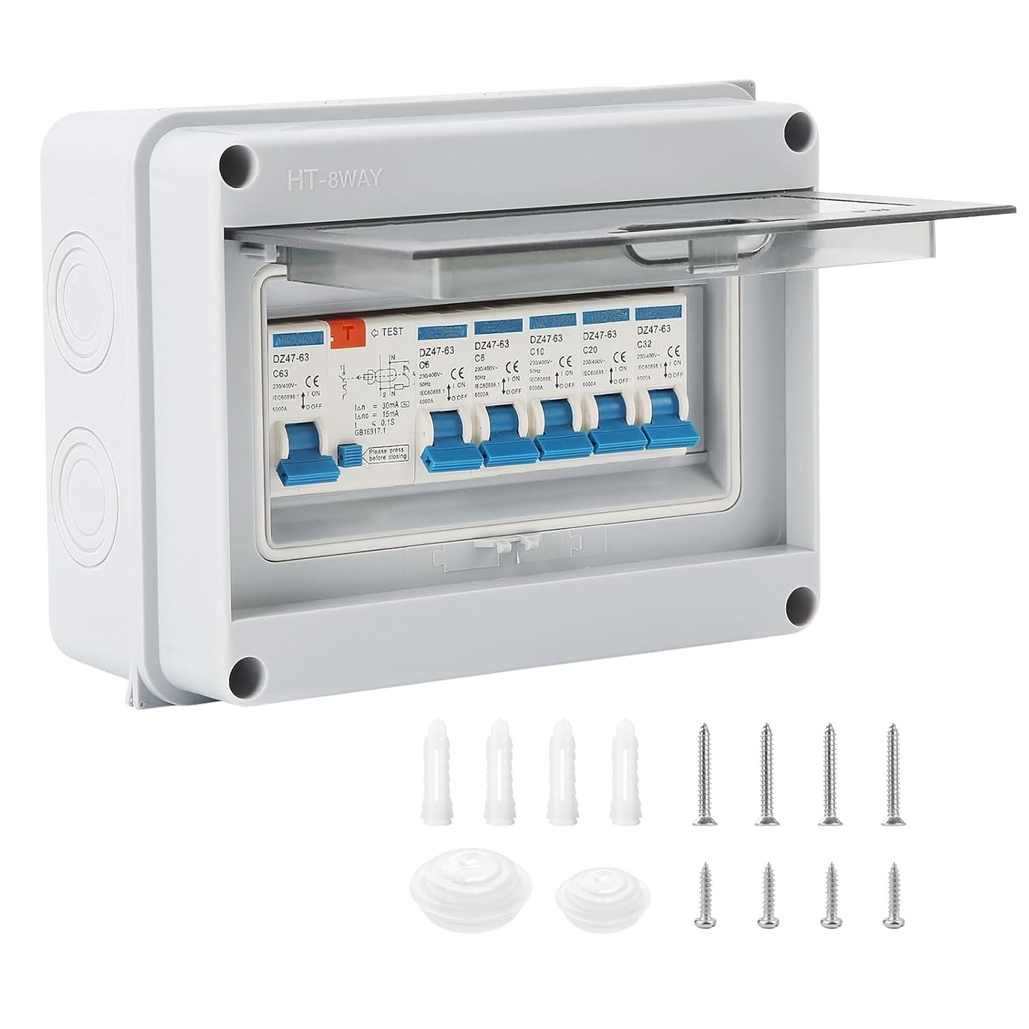 5 Way Consumer Unit Circuit Breaker