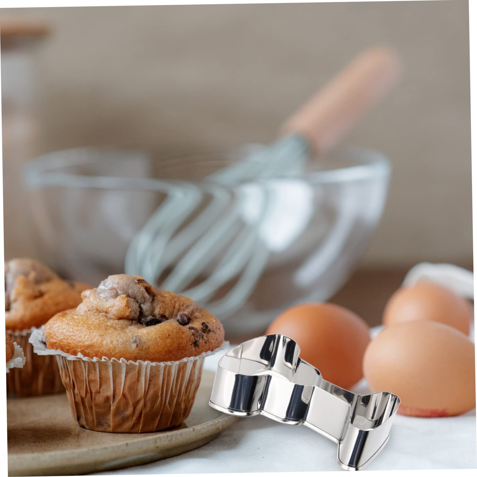 ABOOFAN 30 Stk Keksform kinder keksausstecher party sachen plätzchen dosen baking mold austecher Gebäck kräuseln wiederverwendbare Keksausstecher Bäckereibedarf Rostfreier Stahl