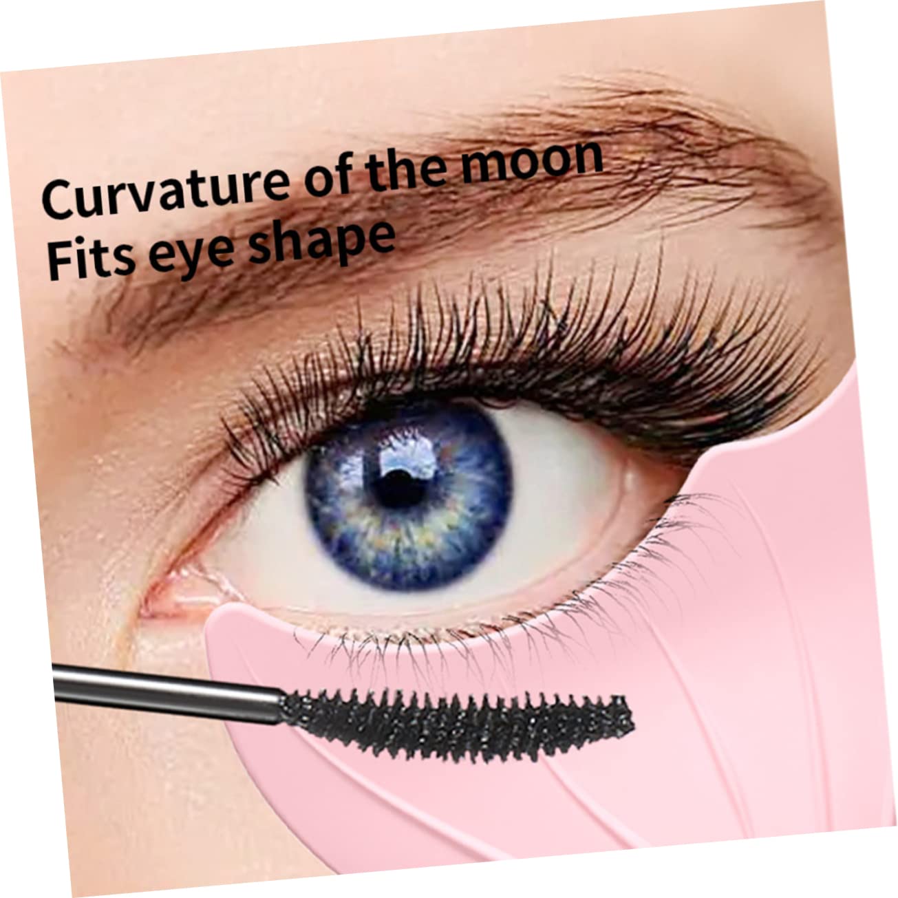 FRCOLOR 8piezas Plantilla Silicona Delineador Ojos Herramienta De Maquillaje Para Principiantes Escala Fácil De Usar y Reutilizable