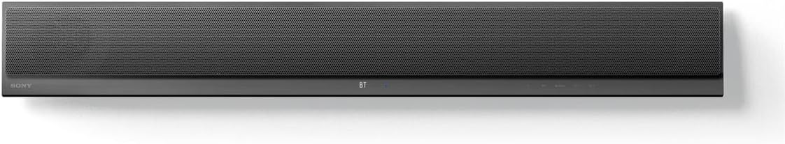 Close-up of Sony HTCT390 Sound Bar front panel with controls