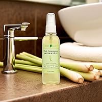 Vista 4 de Thai Lemongrass Linen and Room Spray, Natural Air Freshener Made with Pure Lemongrass Essential Oil, Bathroom Air Freshener or Calming Pillow Spray