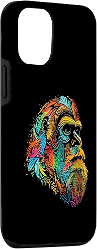 Miniatura 6 de Funda para iPhone 12 Mini Tribal Artistic Sasquatch Art Beautiful Bigfoot Native