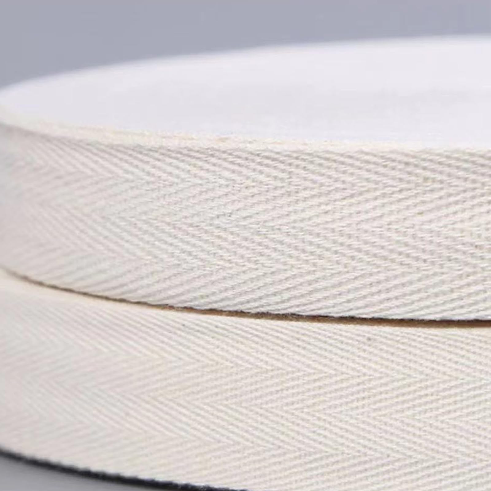 Rotolo Di Nastro In Cotone Spina Di Pesce 45m X 30mm - Fettuccia Per