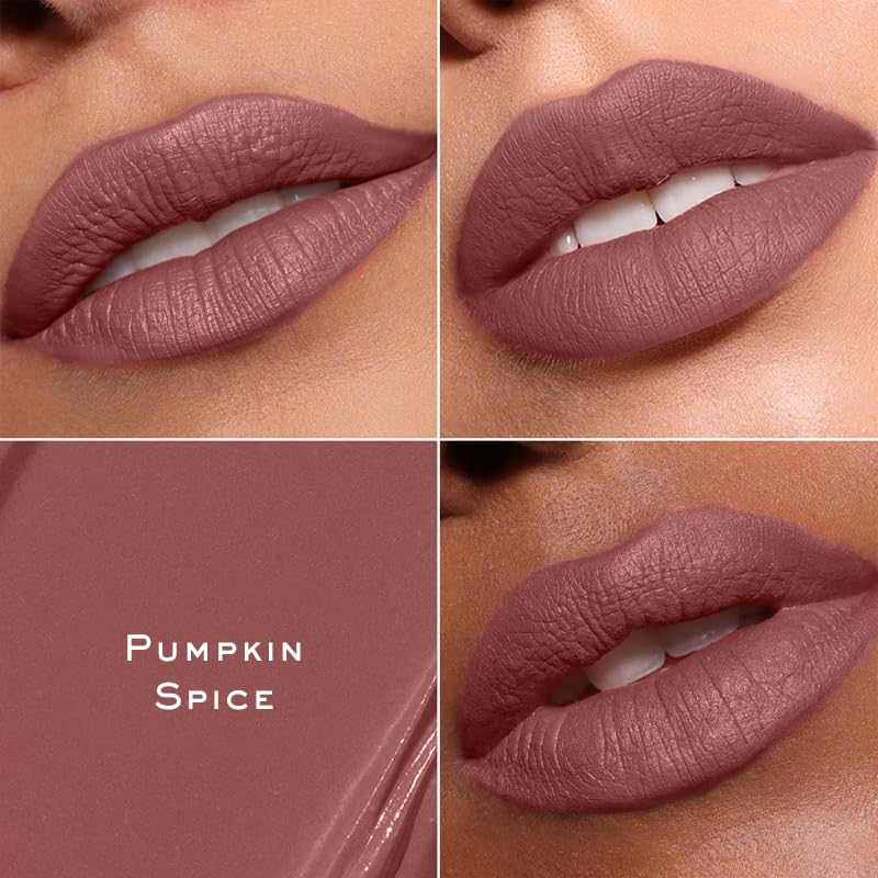 Image of Kiro Velvet Souffle Soft Matte Liquid Lipstick - Pumpkin Spice, 5ml