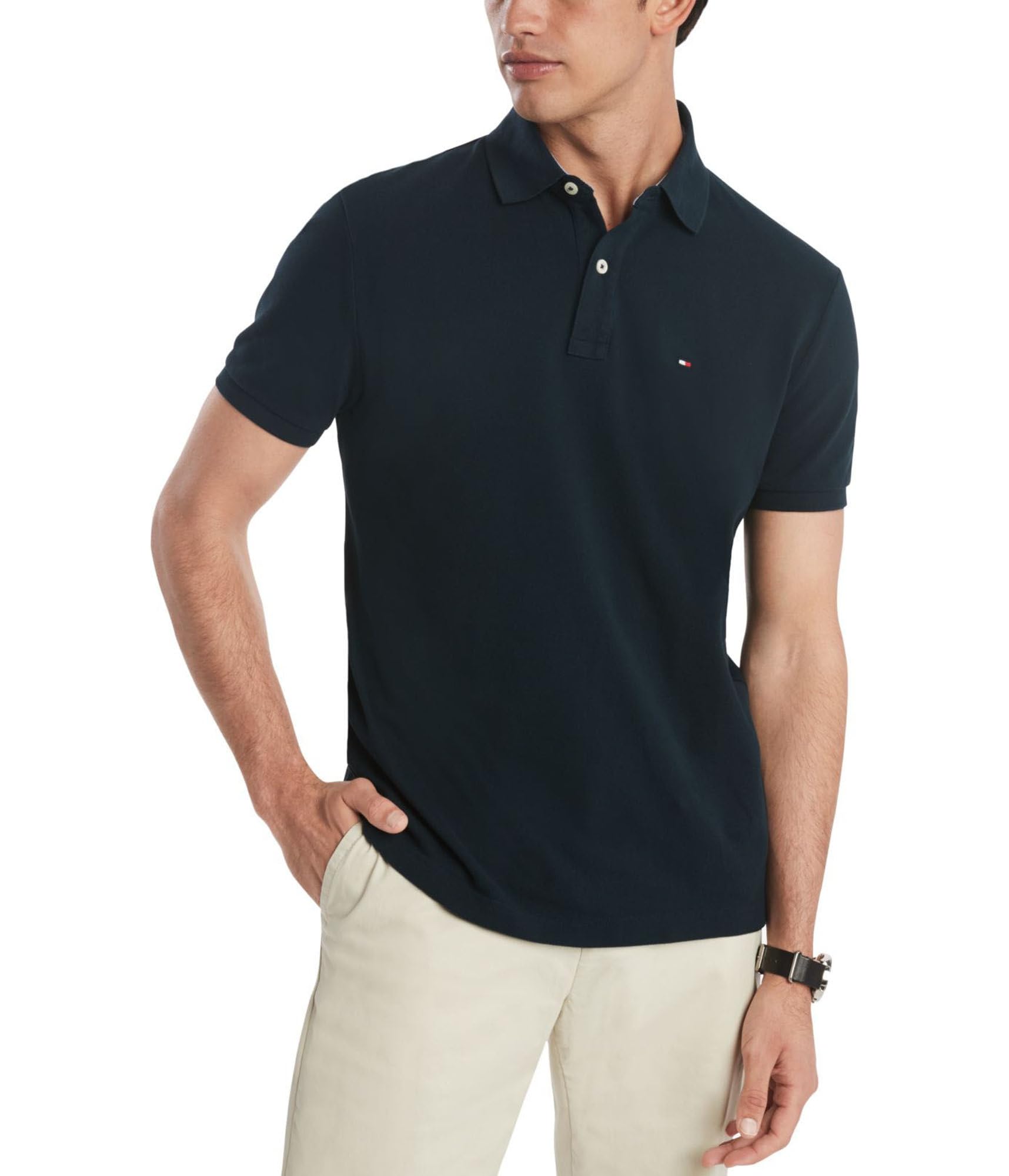

                                                    Tommy Hilfiger Men's 1985 Regular Short Sleeve Pol