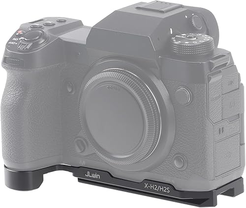 Miniatura 6 de FocusFoto Placa base de liberación rápida QR placa montaje para Fujifilm Fuji X-H2/X-H2S cámara sin espejo, compatible con trípode estándar