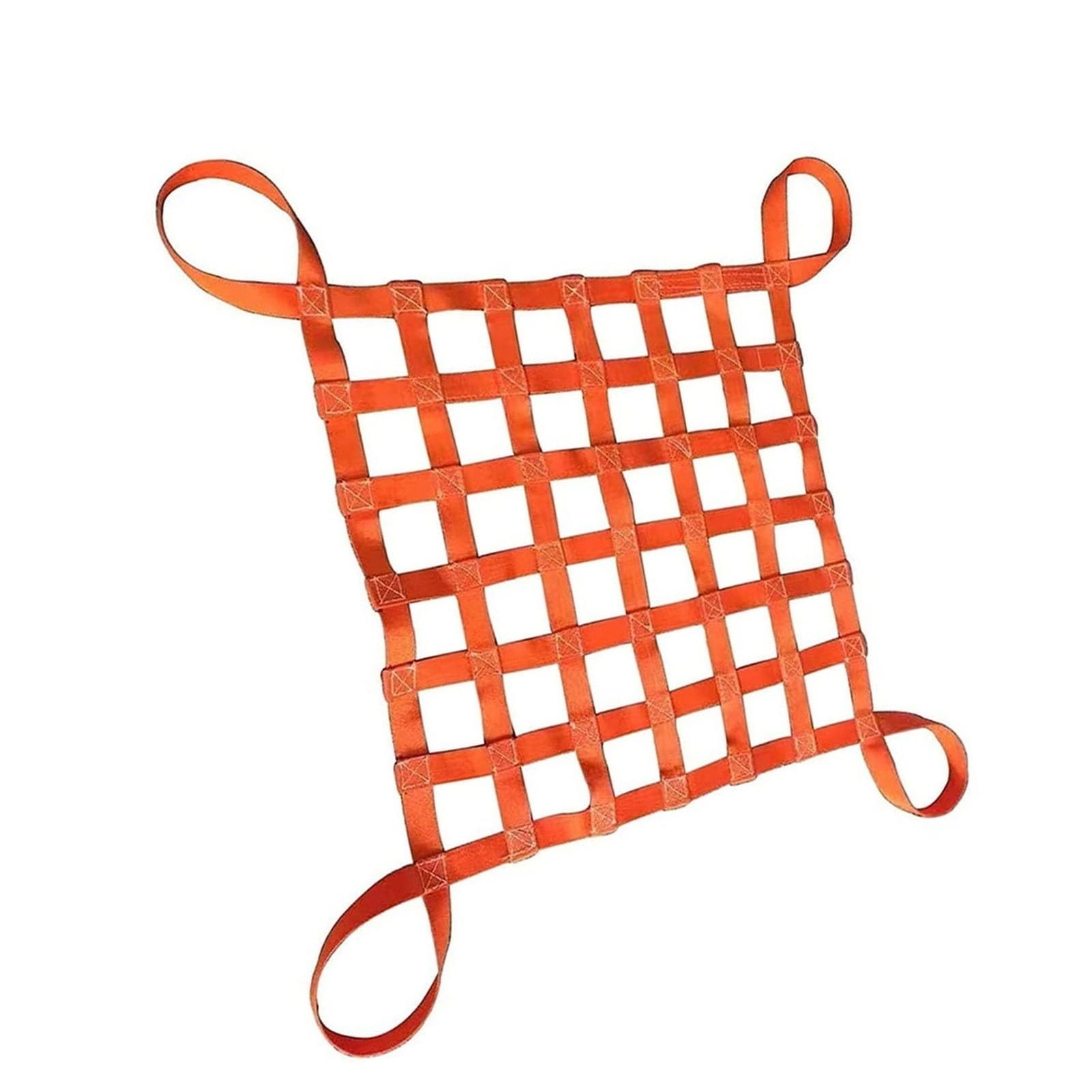GDHKDDFL Nylon sling nets, Bungee Cargo Net, For Port, Freight, Construction Material Handling Straps, Load 0.3-3.5Ton(1 X 1M/Mesh 10cm/Load 300KG)