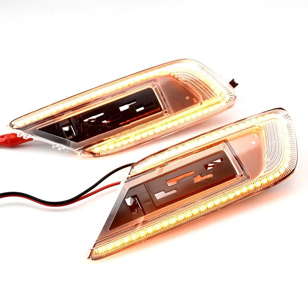 Frecce Laterali LED Dinamiche Ambra Per Mini Clubman F54 (2016-2021) - Lenti Fumé, Sequenziali, Plug And Play, Sostituzione OEM 63137358469 - 2