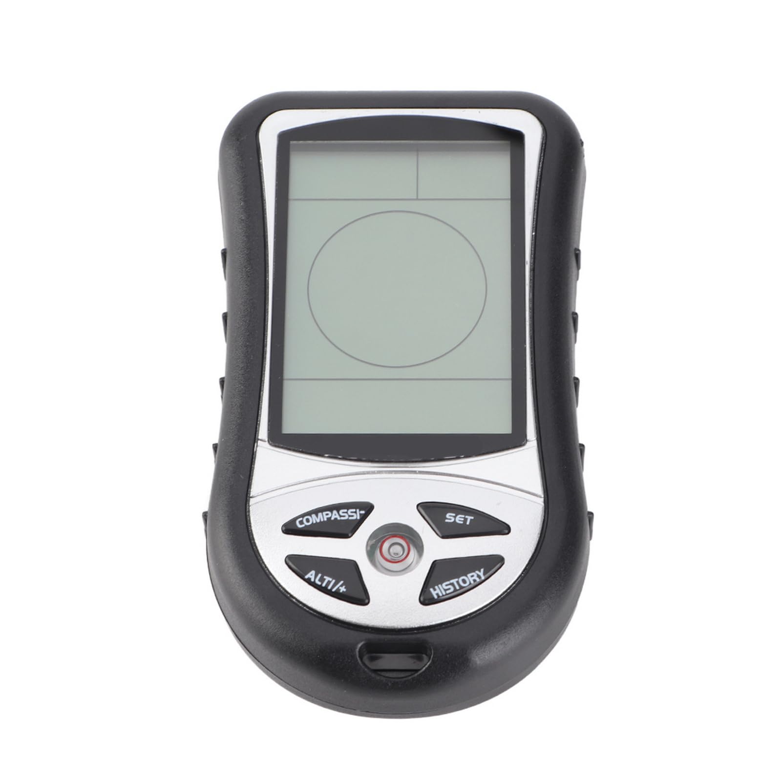 equlup Digital Altimeter, Multi Function Digital Altimeter Barometer Portable Altitude Gauge Compass Weather Forecast with Rope for Outdoor Survival Hiking