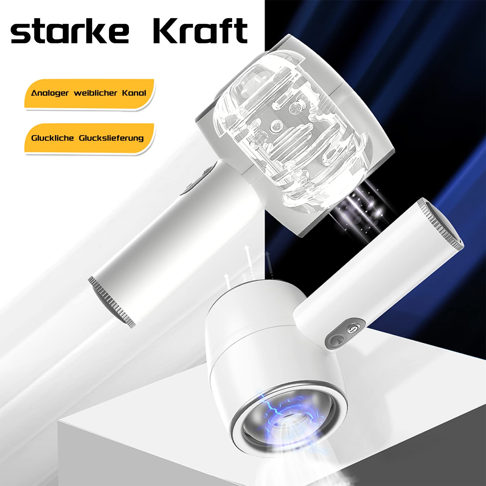 Elektrischer Masturbator Cup Mit Starker Saugfunktion Mit Vibration Und Teleskopfunktion, Stufenlos Regelbare Geschwindigkeit Für Männer Taschenmuschi Sexspielzeugsets Für Männer