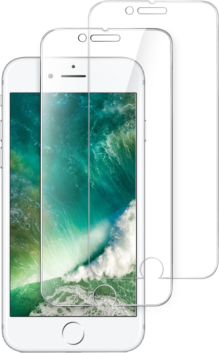 JEDirect Tempered Glass Screen Protector for iPhone 8/iPhone 7 4.7 inch (2 Pack)
