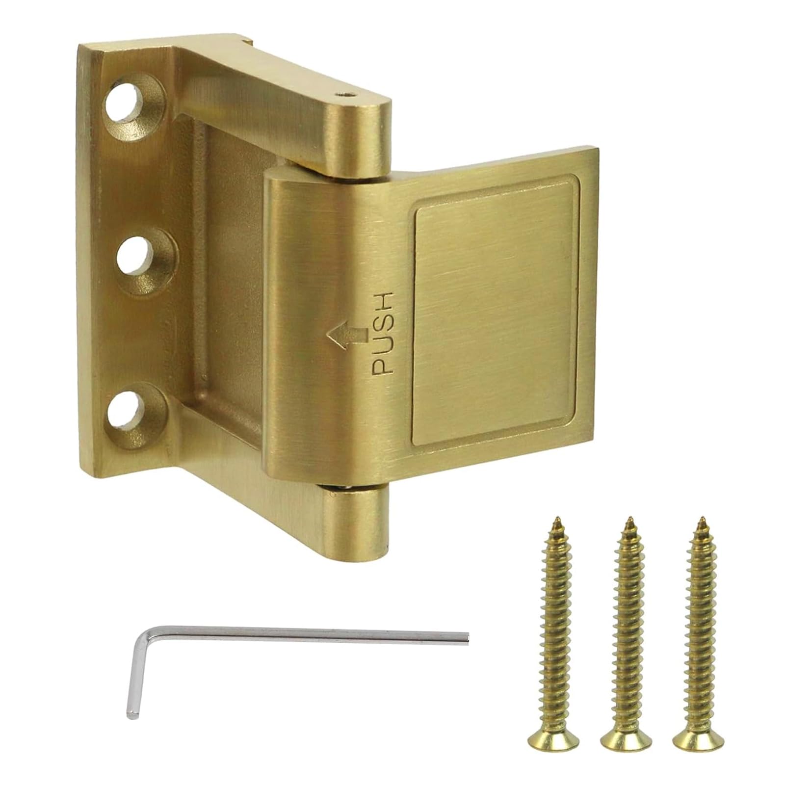 Elnwnnkc Gold Premium 304 Steel Anti Erosion Door Security Latches For Enhances In Homes Hotel & Coastal Areas Anti Theft Latches