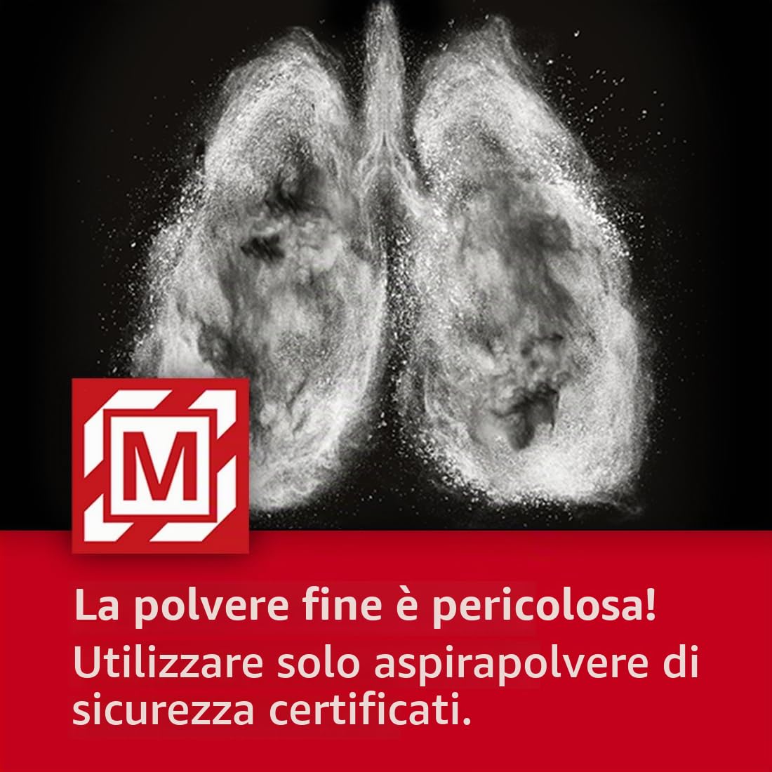 MENZER Dustfree Sistema di Levigatura a Secco Senza Polvere con LHS 225 VARIO + VCM 330