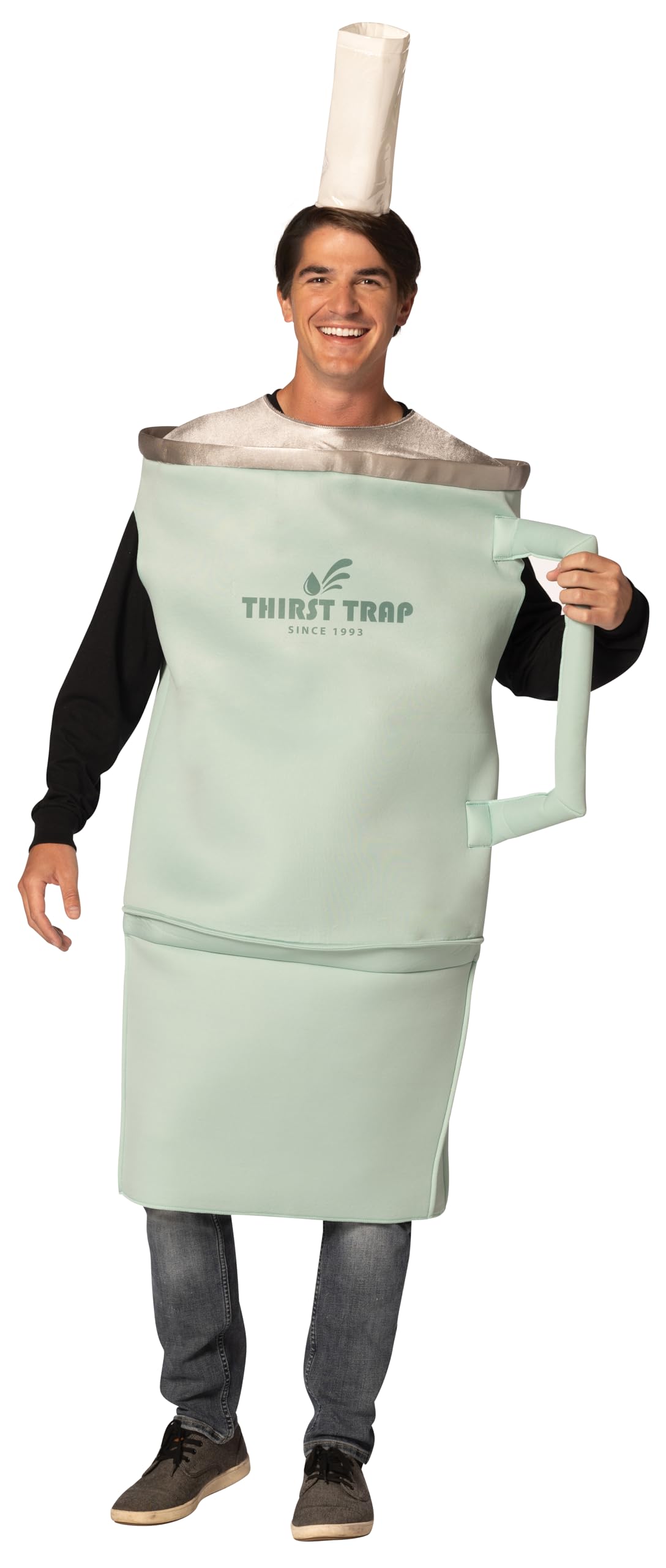 Rasta Imposta Thirst Trap Water Cup Halloween Costume Women and Men Adult One Size