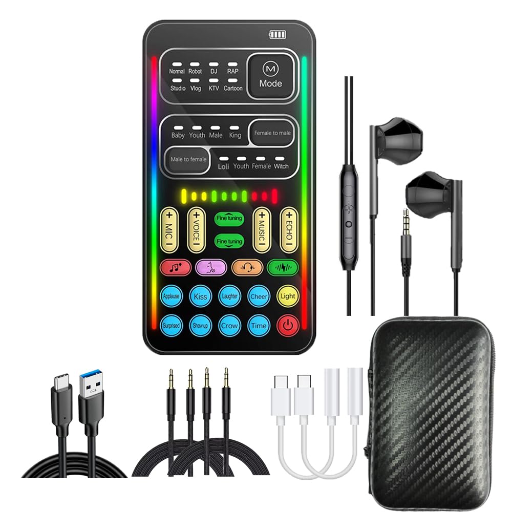 Amazon.com: DIANMO Game Voice Changer, Audio Mixer, i9Live Sound