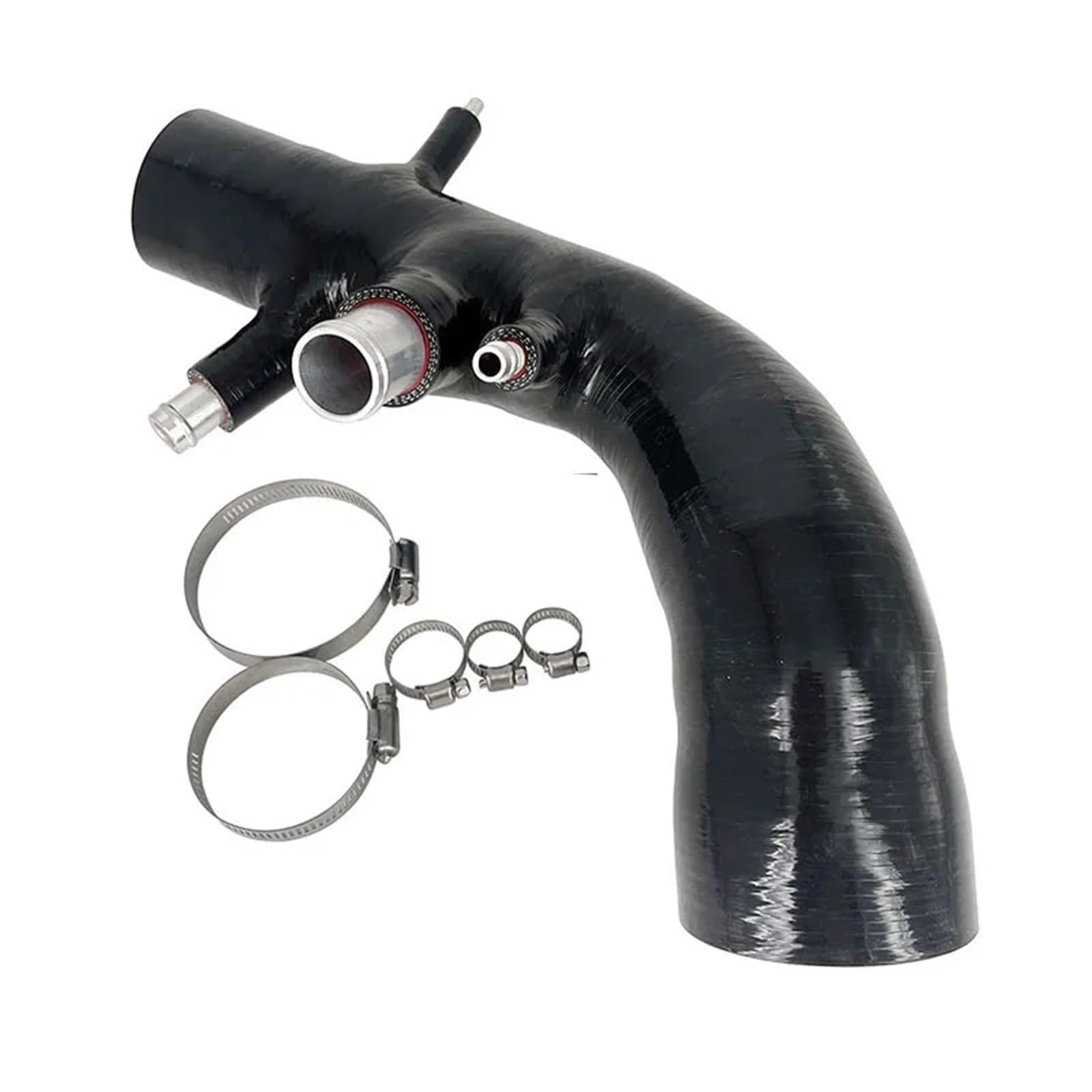 manguera gasolina Manguera de admisión silicona compatible con turbo Alfa Romeo Mito, compatible Abarth Grande Punto, compatible Fiat Linea 16V T-Jet
