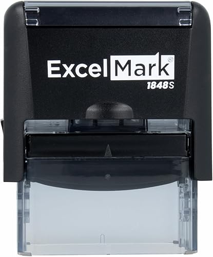 Miniatura 3 de Sello de goma autoentintable ExcelMark, personalizable, para el hogar o la oficina