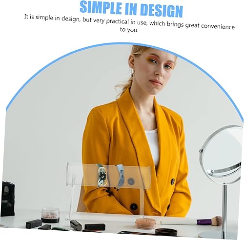 Miniatura 3 de Zerodeko Soporte de exhibición para el cabello, exhibición de collar para la venta de perchas de joyería, organizador para diadema, soporte para el