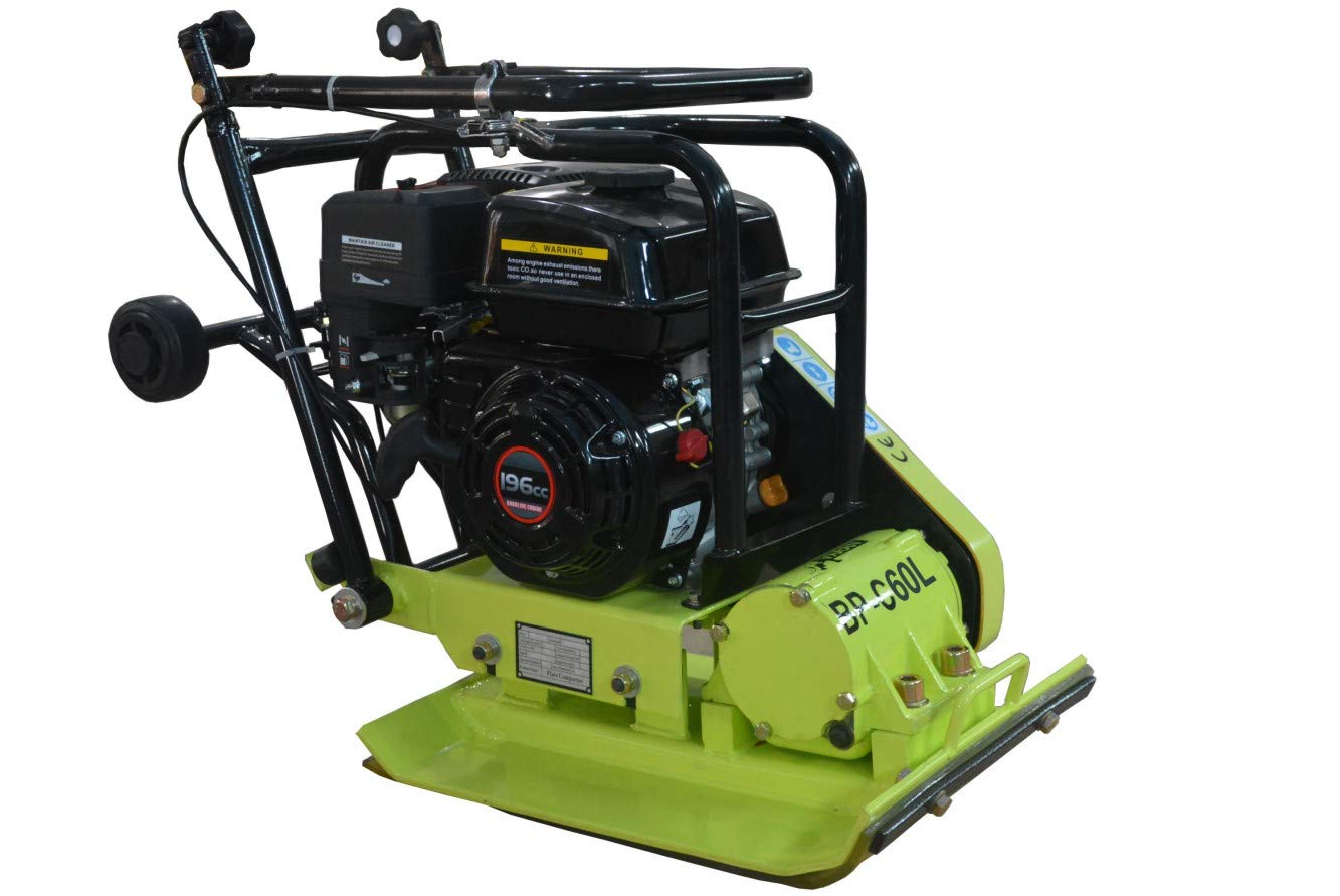 Varan Motors BP-C60L RÜTTELPLATTE BENZIN RÜTTLER VERDICHTER STAMPFER LONCIN 65KG 6,5 PS + GUMMIMATTE