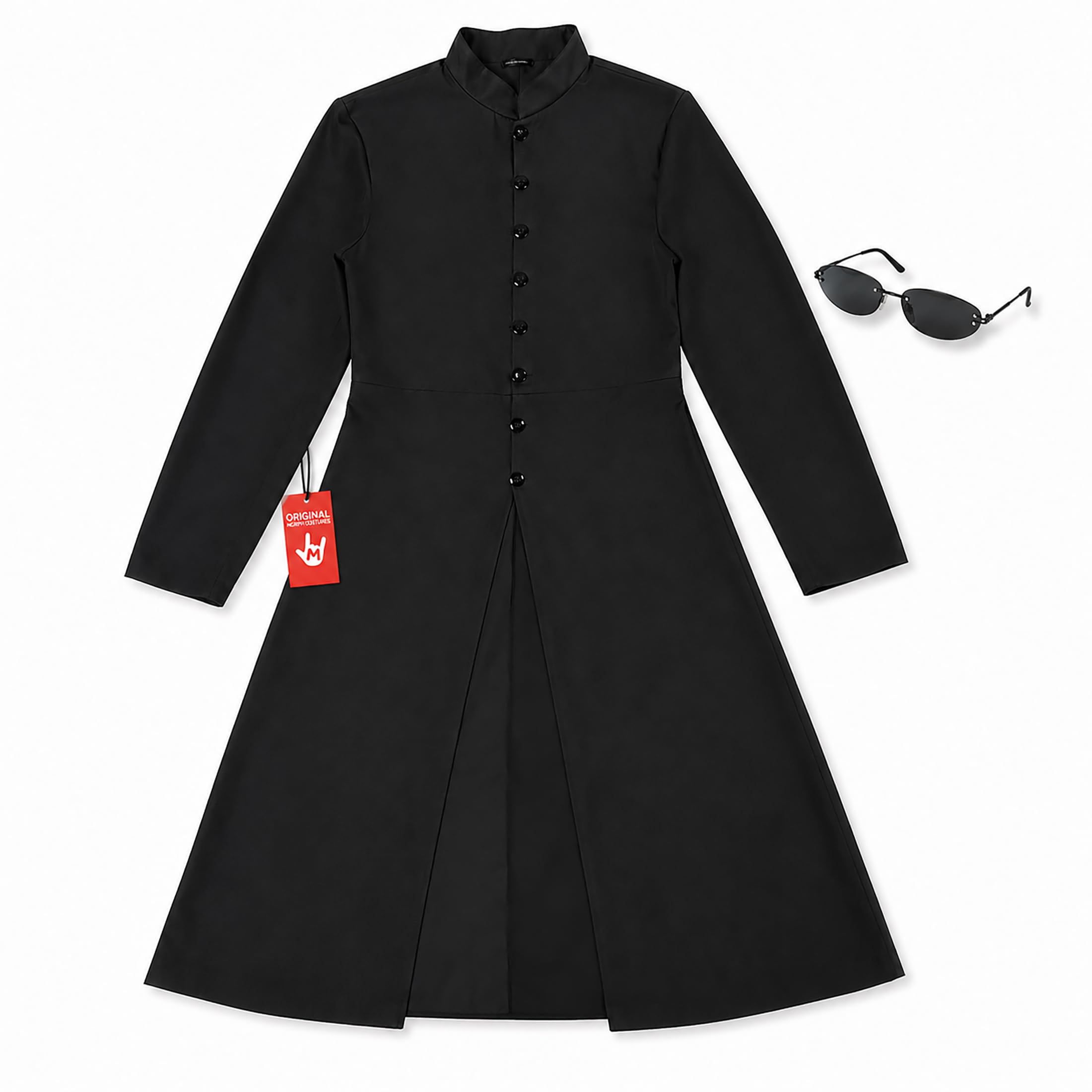 Morph Costume Sci Fi Black Coat Men S