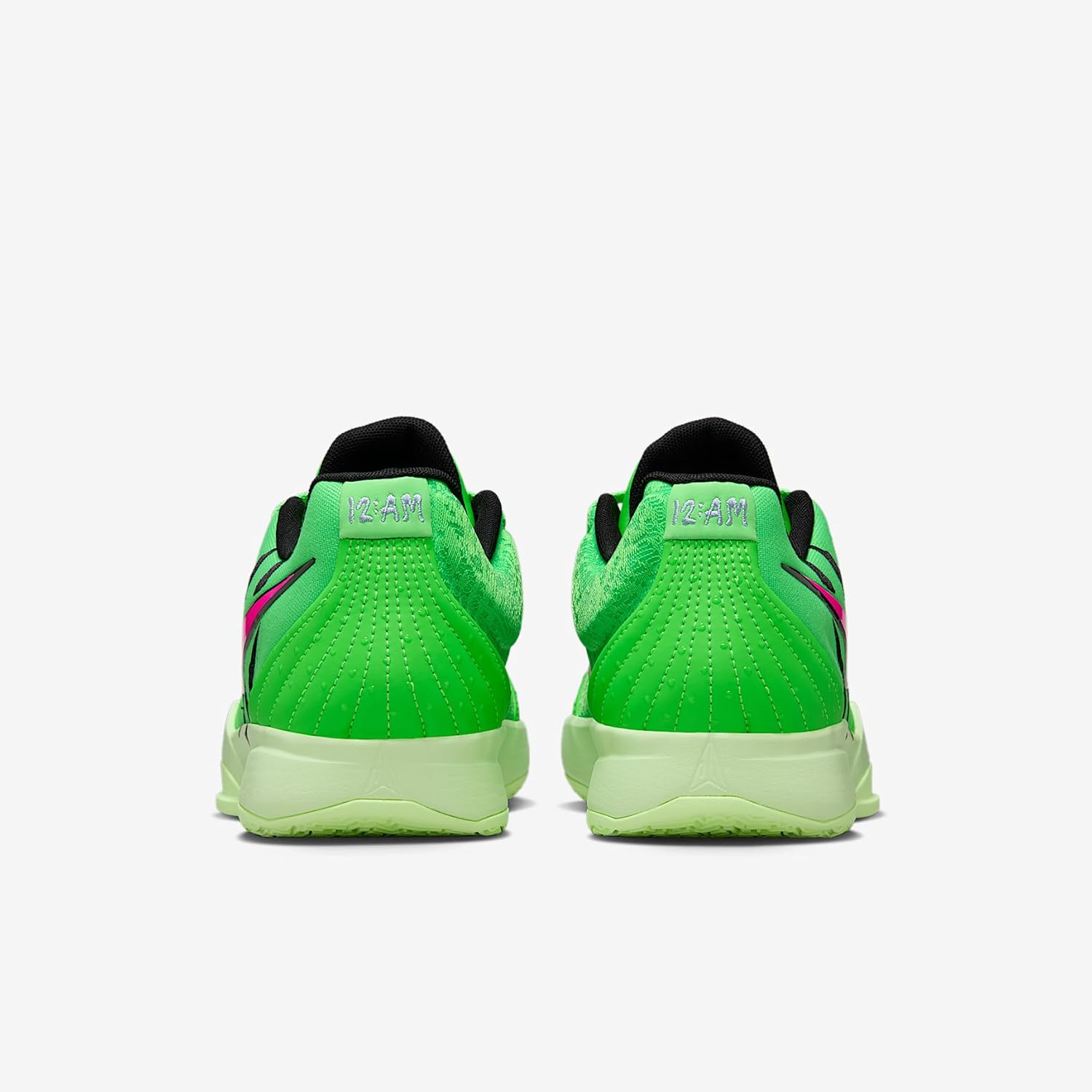 Ja 2 Basketball Shoes (Green Strike/Black/Barely Volt/Hyper Pink) Size 14 - Image 6