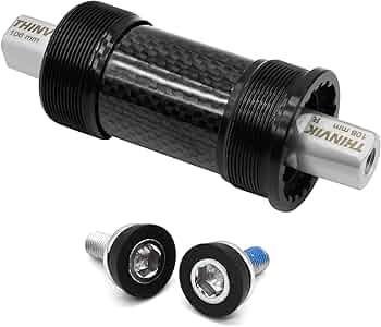 Amazon | Thinvikカーボンファイバースクエアテーパーボトムブラケット