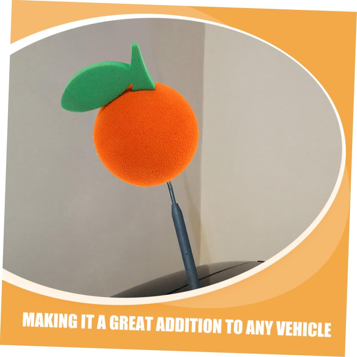 2pcs EVA Scratch-Resistant Car Antenna Topper Exterior Decoration Automotive Accessory Fun DIY Antenna Ball for Vehicles Easy to Install