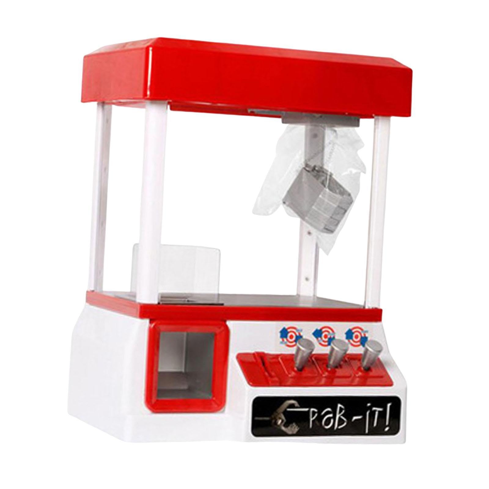 Máquina de Agarre de Juguetes con Forma de Garra para Niños, Juguete para Caramelos, Mini Máquina de Agarre de Garra de Arcade Pequeña para Fiestas In