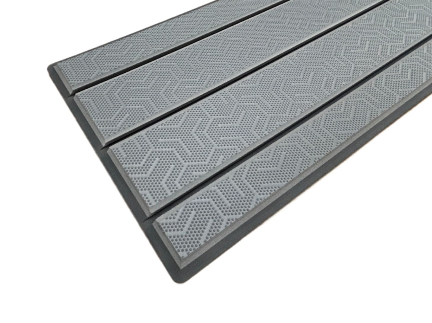 Next Level Inc. | RV Single Step Cover | SeaDek | Adhesive Backing | 24" x 8.5" | 8mm | Tetrapod Texture with Teak Lines | Great for Trailer's,