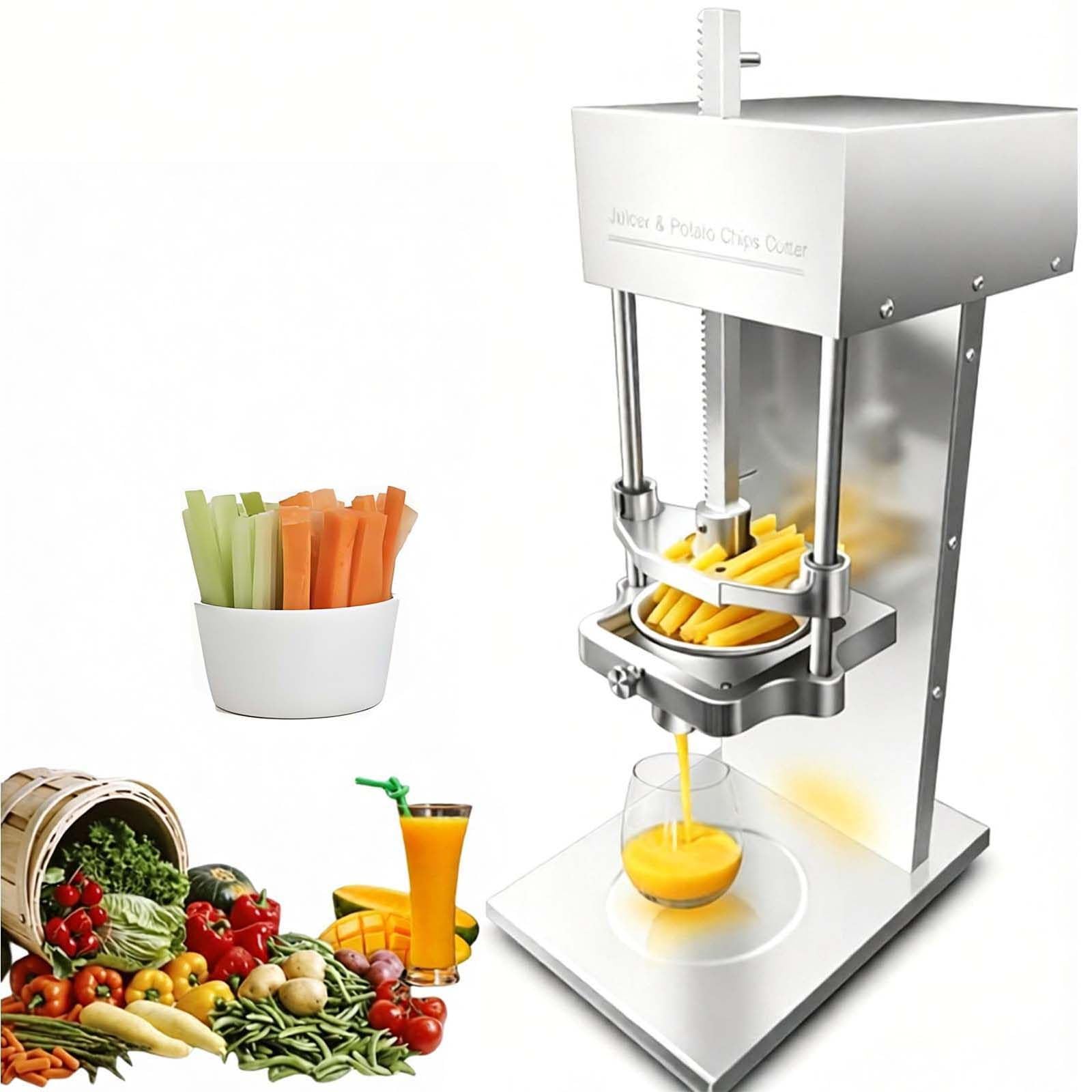 Tagliapasta E Spremiagrumi Commerciale 2 in 1,In Acciaio Inox 304