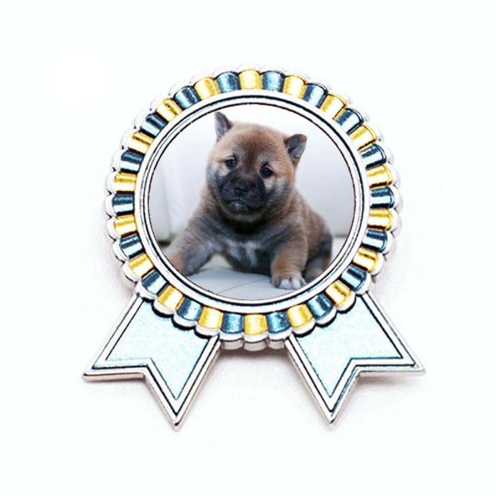 Pin's en forme de chien Pippy taille M en métal résistant