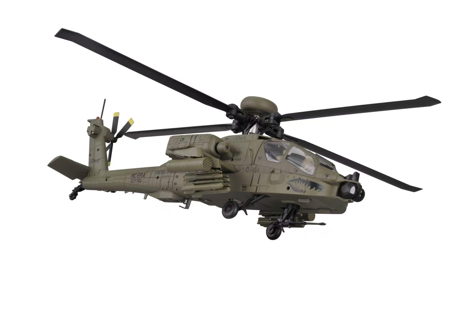 TOUCAN RC HOBBY RC ERA C170 1/48 fern gesteuertes Hubschrauber-Gyroskop AH-64D RC-Flugzeug Modell EIN Schlüssel landekreis Flug bürstenloser Motor