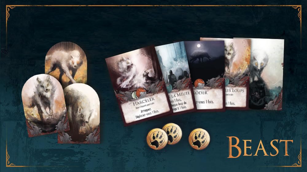Don't Panic Games | Beast | Jeu de société | À partir de 14 Ans | 2-4 Joueurs | 30 Minutes par Joueurs